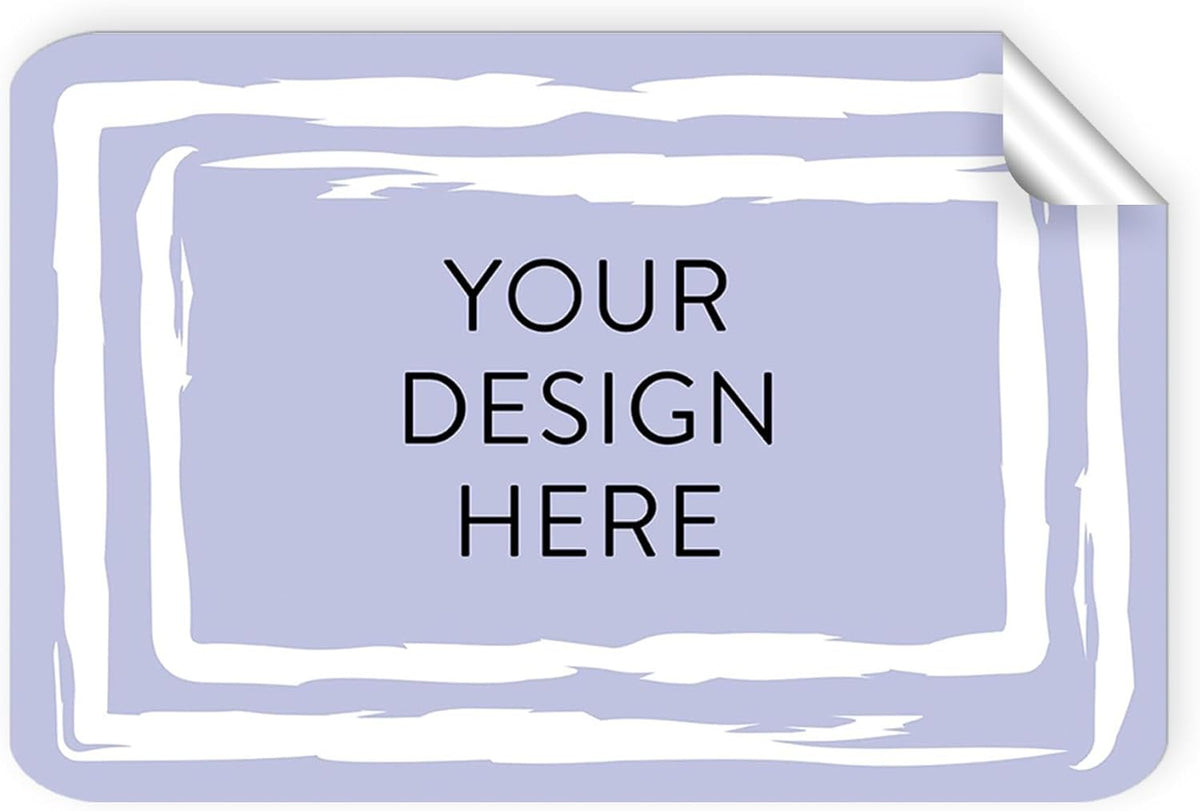 100 Custom Vinyl Stickers - Upload Your own Image, Text, Design, Logo - Personalized Logo Labels