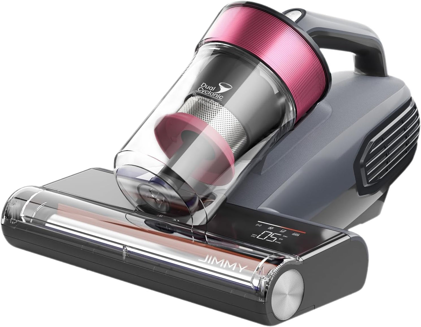 Jimmy Mattress Vacuum Cleaner, Bed Vacuum Cleaner with UV Sanitizing & HEPA Filter & Ultrasonic
