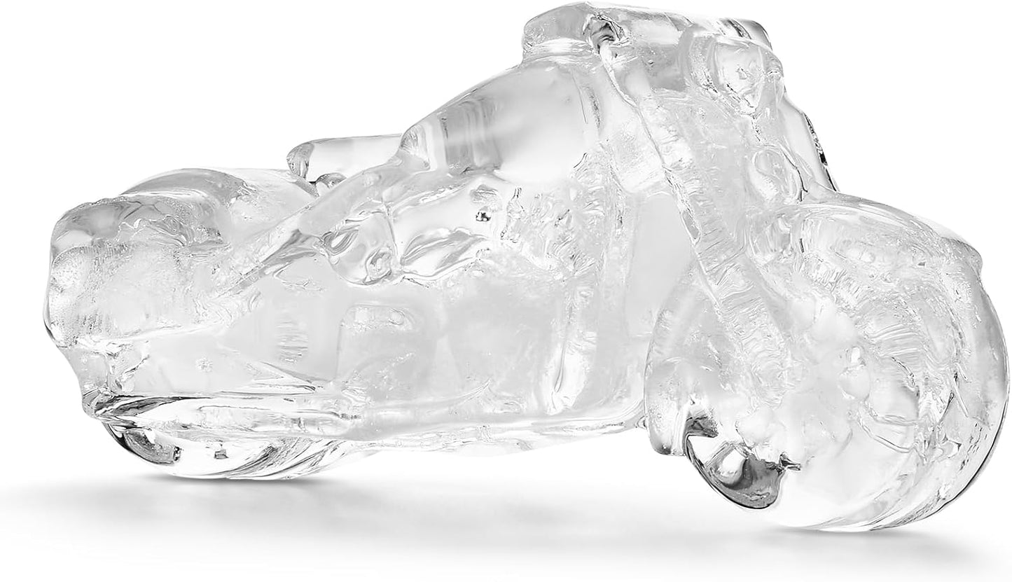 Nax Caki 3D Motorcycle Ice Cube Tray, Large Silicone Fun Shapes Ice Cube Mold for Whiskey