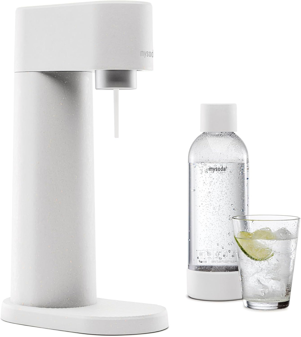 Mysoda Carbonating Bottles 2Pck 1L - Compatible with MySoda and any brands - Quick-Lock Reusable