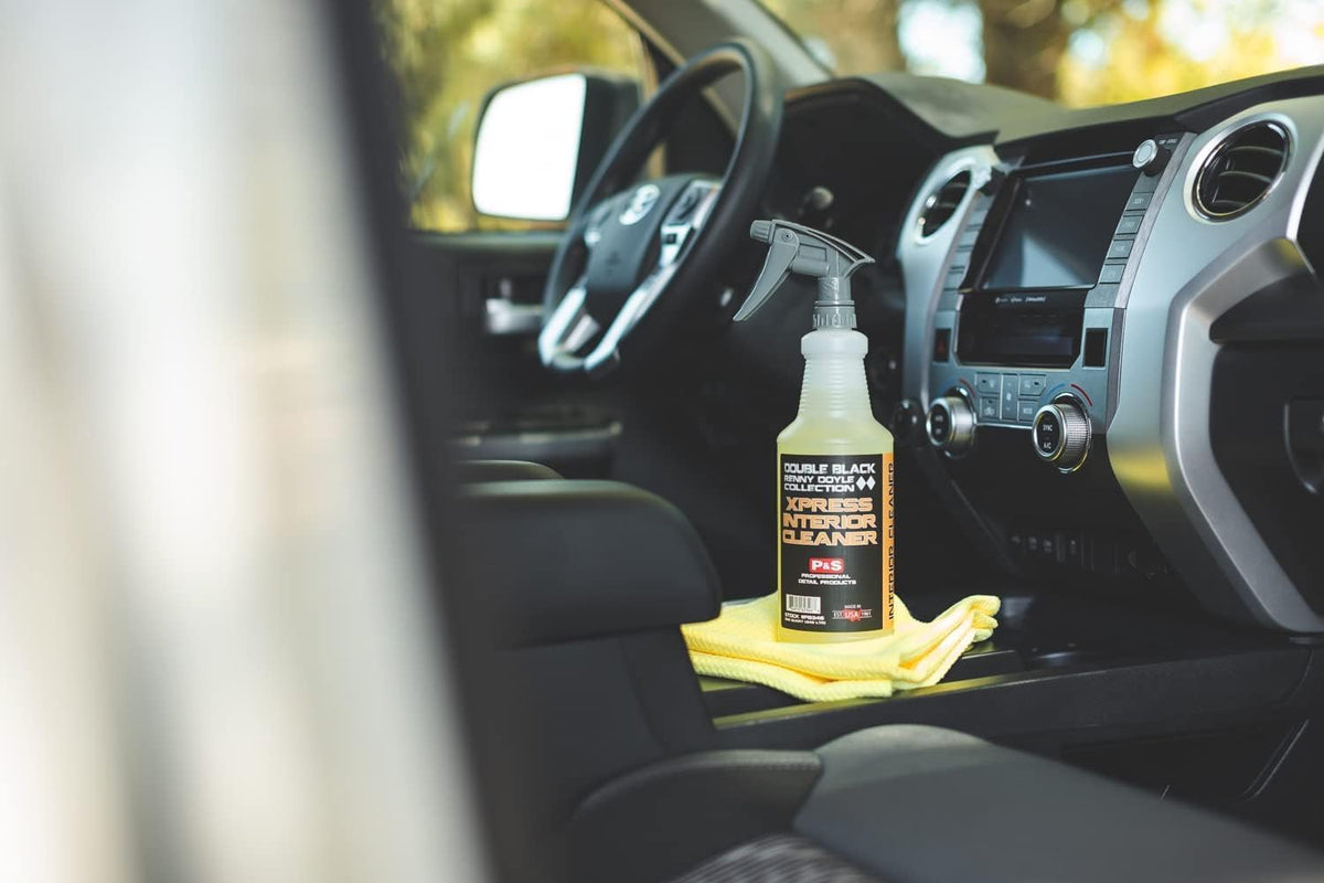 P & S Professional Detail Products Xpress Interior Cleaner – Safe for Leather, Vinyl, Plastic &
