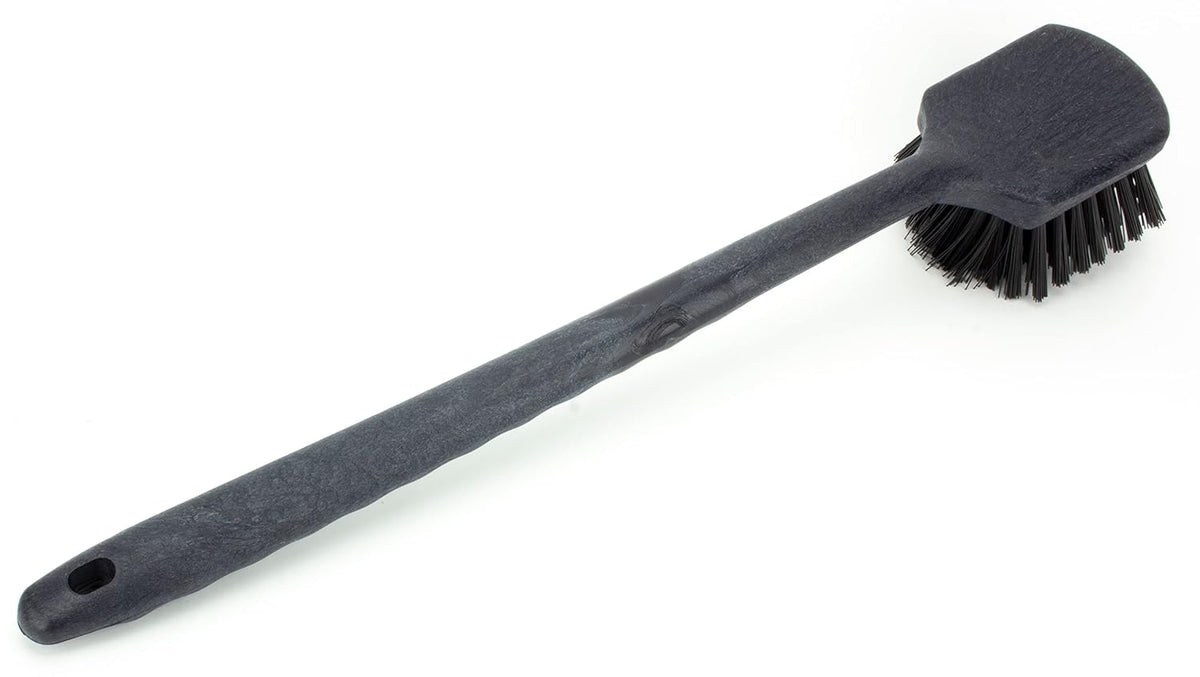 SPARTA 40501EC03 Plastic Large Scrub Brush, Kitchen Brush, Utility Brush With Long Handle For