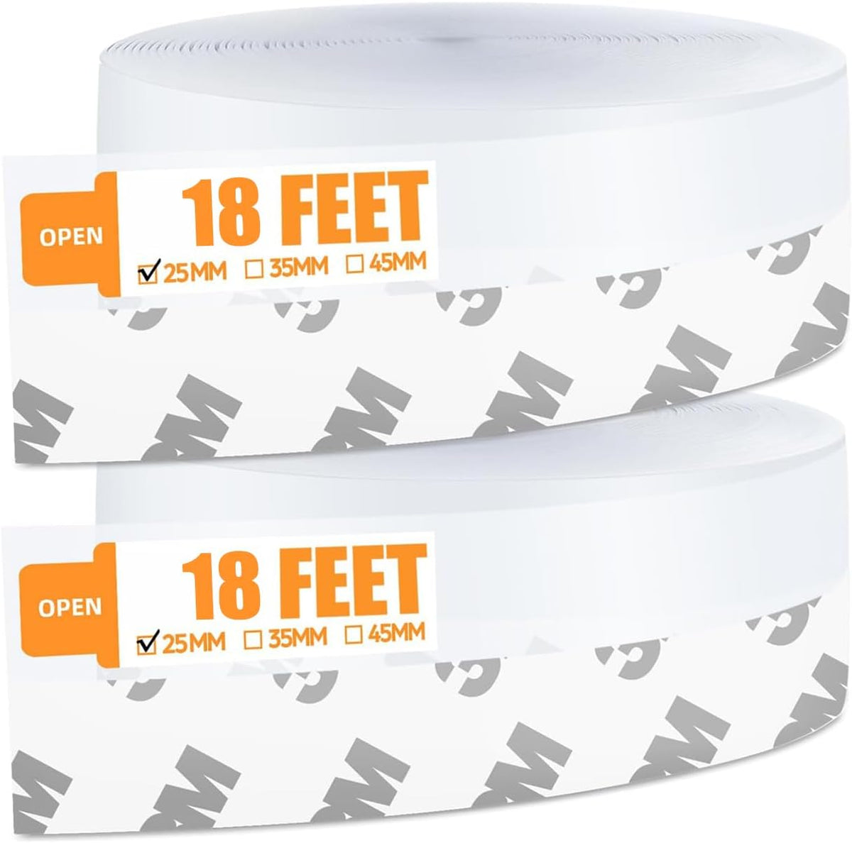 36 Ft Door Weather Stripping Door Seal Strip Tape,Silicone Door Draft Stopper,Self Adhesive Shower