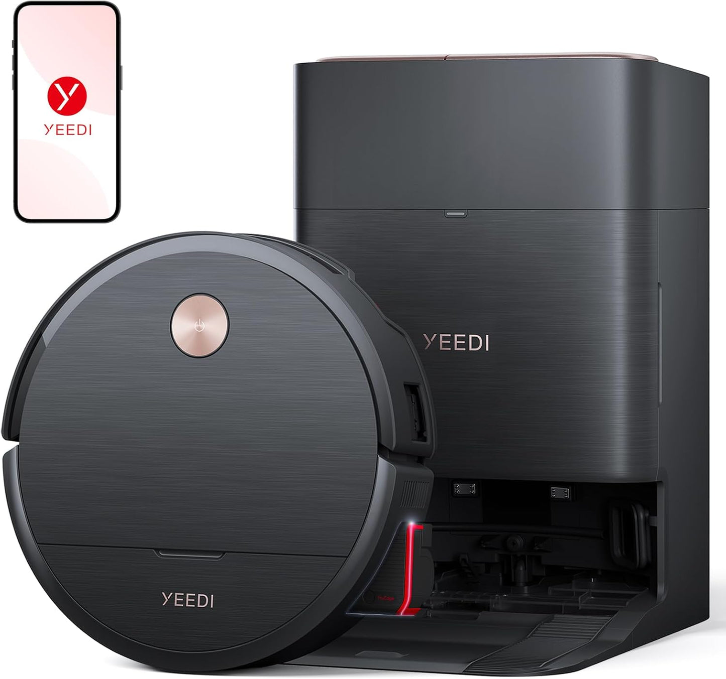 Yeedi S16 Plus Robot Vacuum & Mop with Automatic Omni Station, Blast 16,600Pa Suction, OZMO Roller