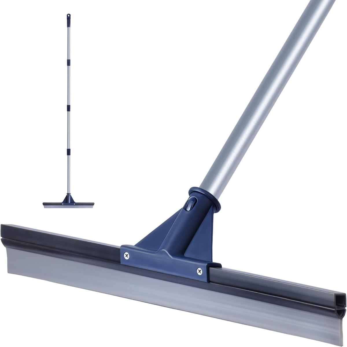 DSV Standard Floor Squeegee for Concrete Floor, 17.5" Large Floor Squeegee Broom for Floor, Heavy