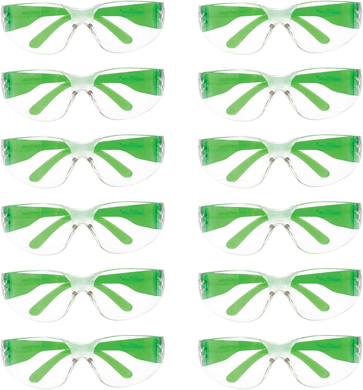 BISON LIFE Safety Glasses - Scratch Resistant Wrap Around Eyewear, Polycarbonate ANSI Z87.1 Impact