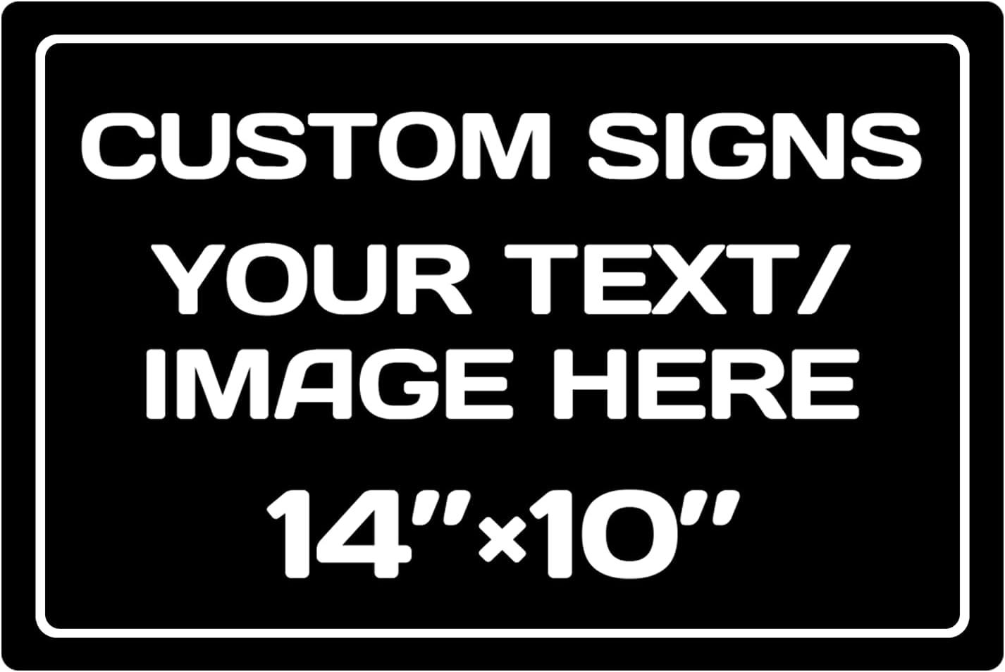 custom signs,Aluminum Weatherproof Metal Sign Multiple Sizes Custom Personalized Text And picture