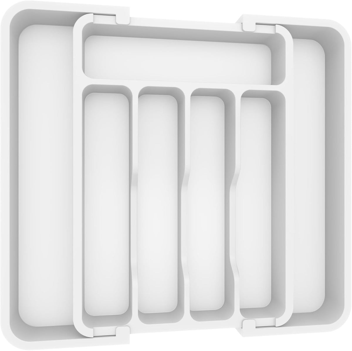 Lifewit Silverware Drawer Organizer, Expandable BPA Free Utensil Tray for Kitchen, Adjustable