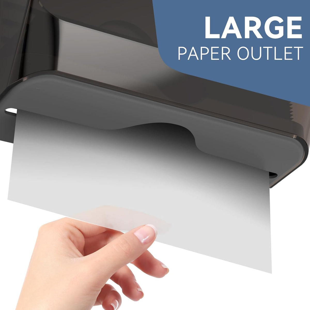 Paper Towel Dispenser Adhesive Wall Mounted,200+ Multifold Trifold c-Fold Hand Paper Towel