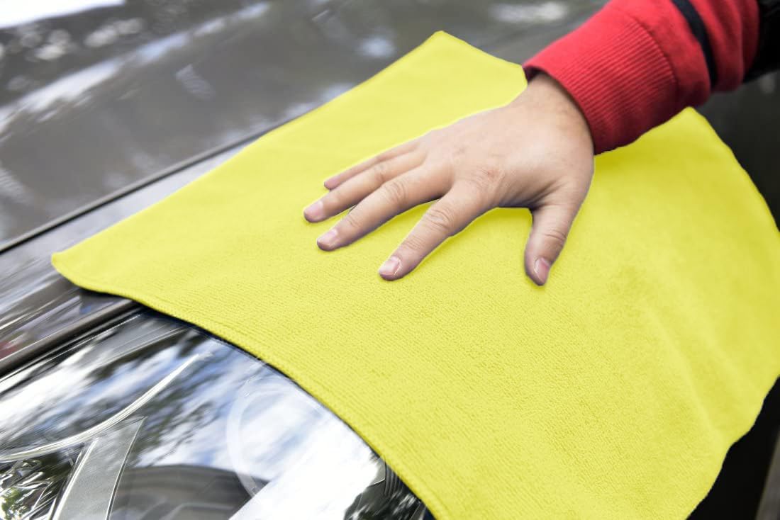 Avalon Towels Microfiber Cleaning Cloths (Value Pack of 48) Size 16" x 16", Highly Absorbent