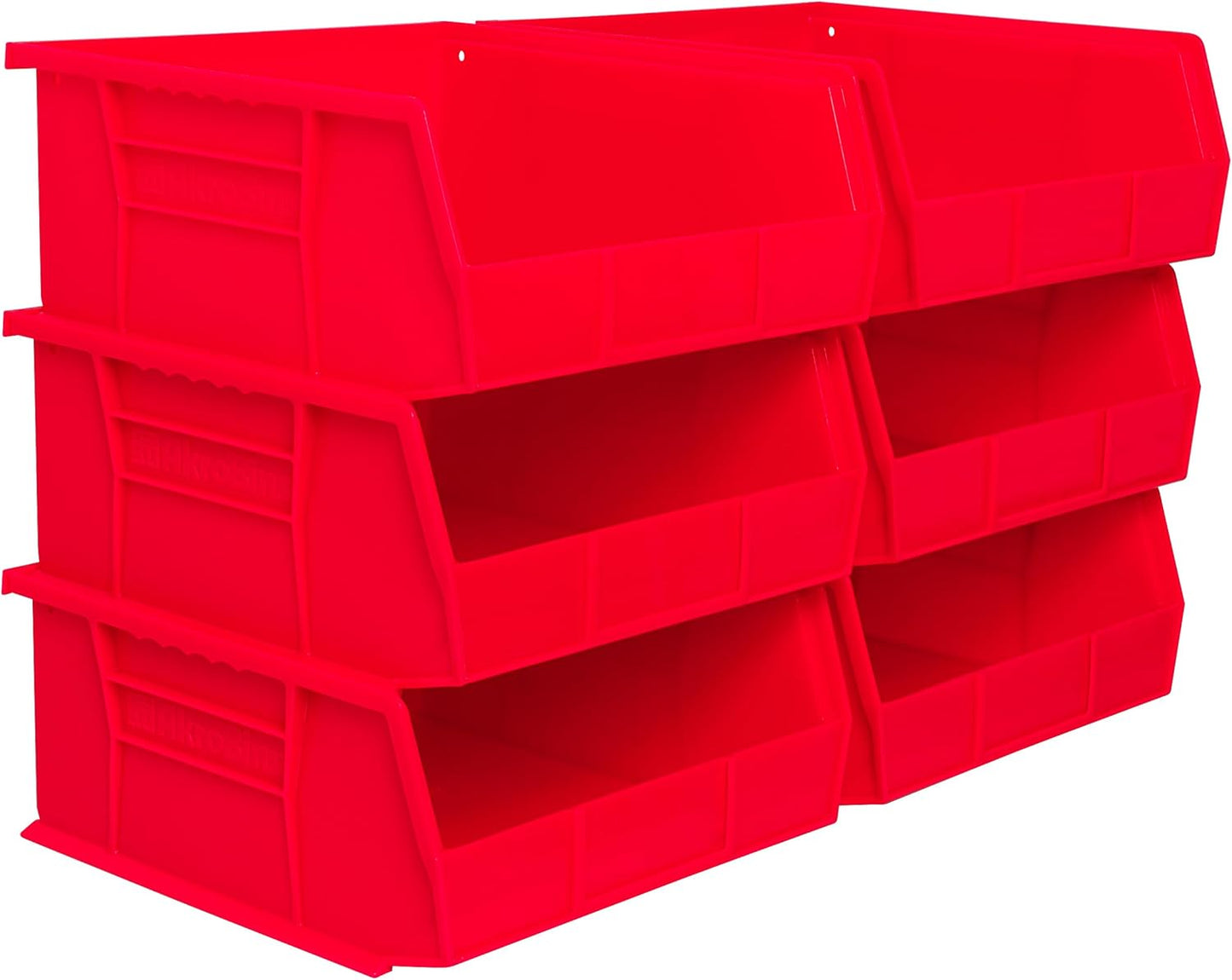 Akro-Mils 30235 AkroBins Plastic Storage Bins, Space-Saving Stackable Bins for Garage, Pantry