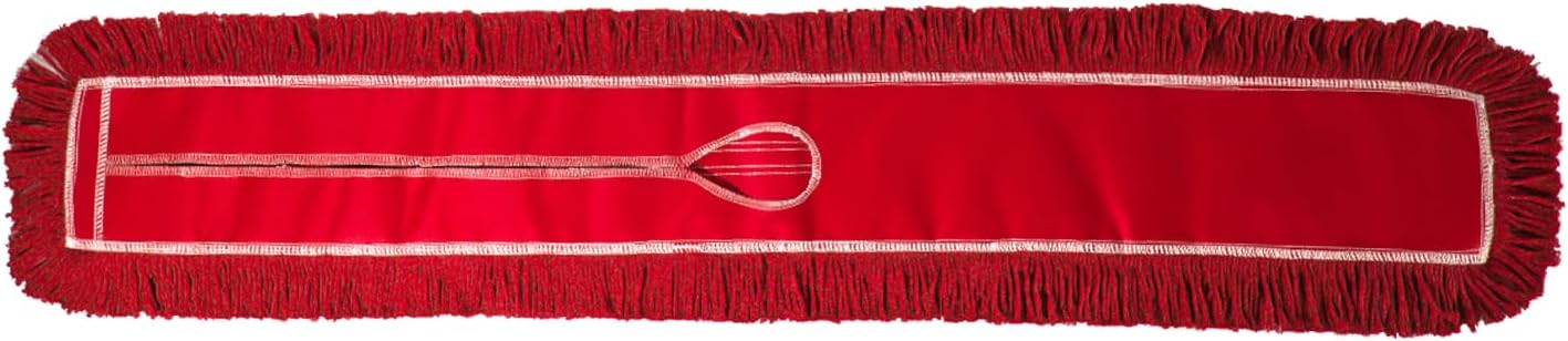 Commercial Dust Mop Replacement Head – 48 x 5 in. Cotton Nylon Reusable Mop Head – Industrial Dust