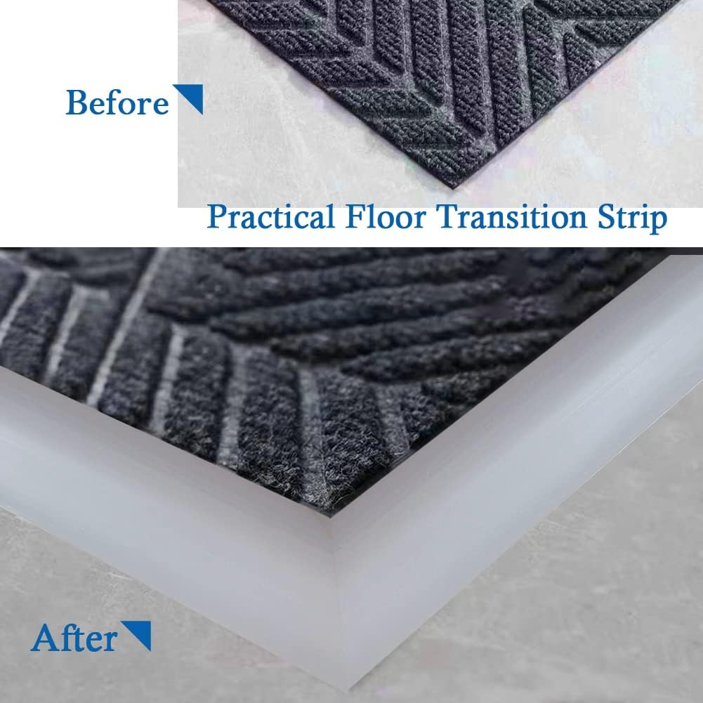 Floor Transition Strip Self Adhesive Carpet & Flooring Transitions Edging Trim Strip PVC Threshold