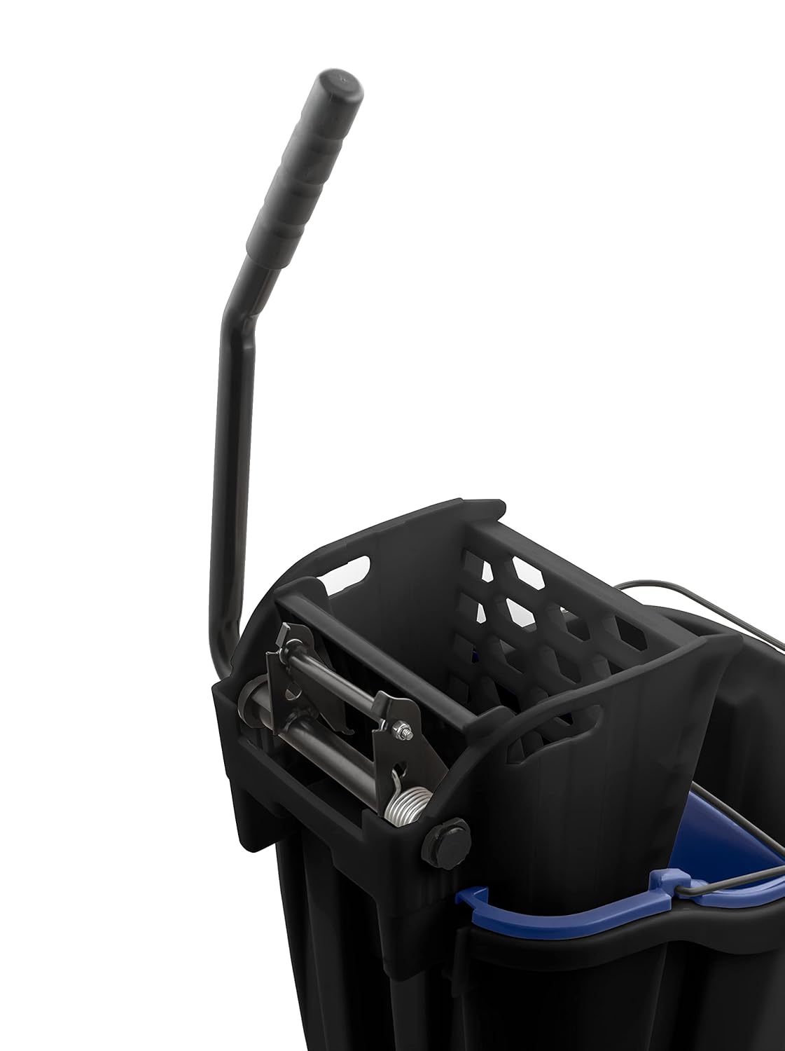 Carlisle FoodService Products Omnifit Mop Bucket with Side Press Wringer and Soiled Water Insert