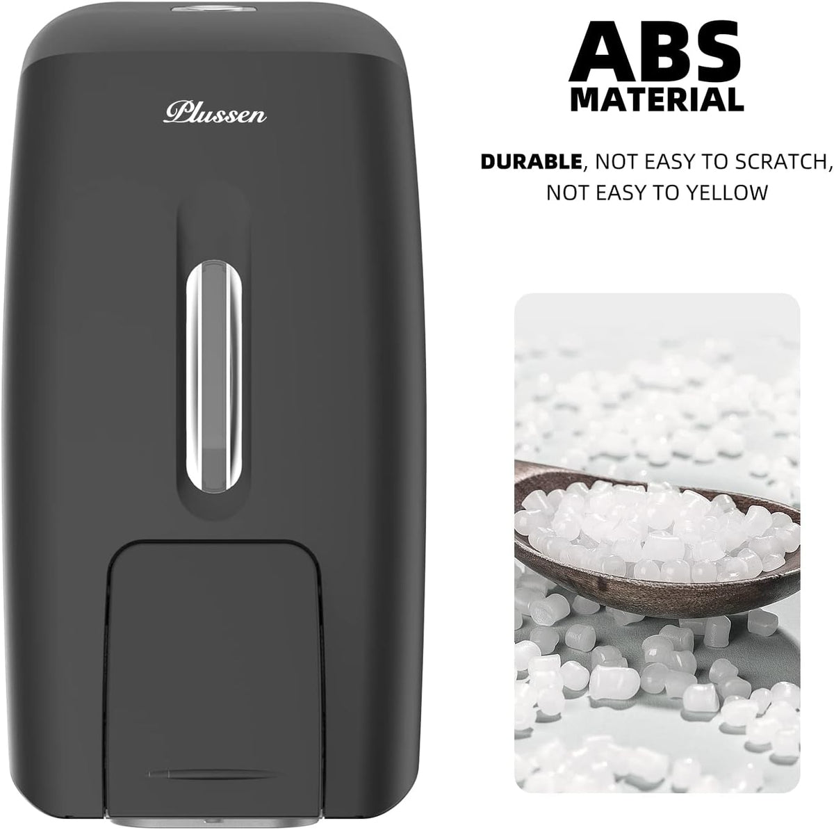 Soap Dispenser Wall Mount Adhesive Commercial Soap Dispenser 800ml No Drill Hand Sanitizer