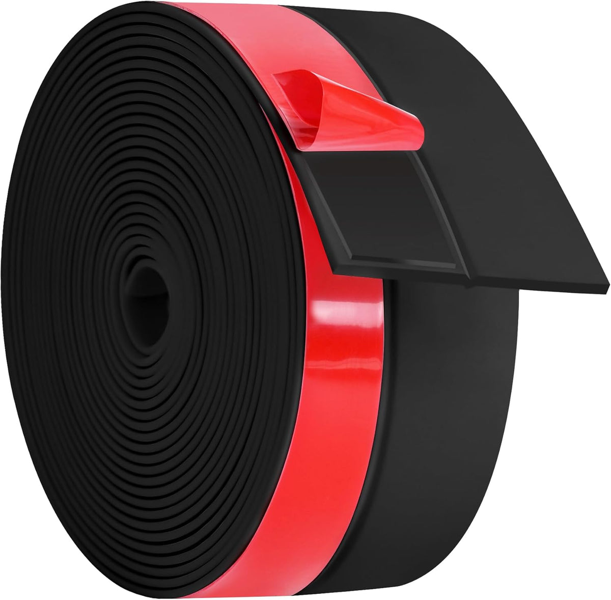 ToLanbbt Weather Stripping Silicone Door Seal Strip 3 in x 20 ft Door Draft Stopper Self Adhesive