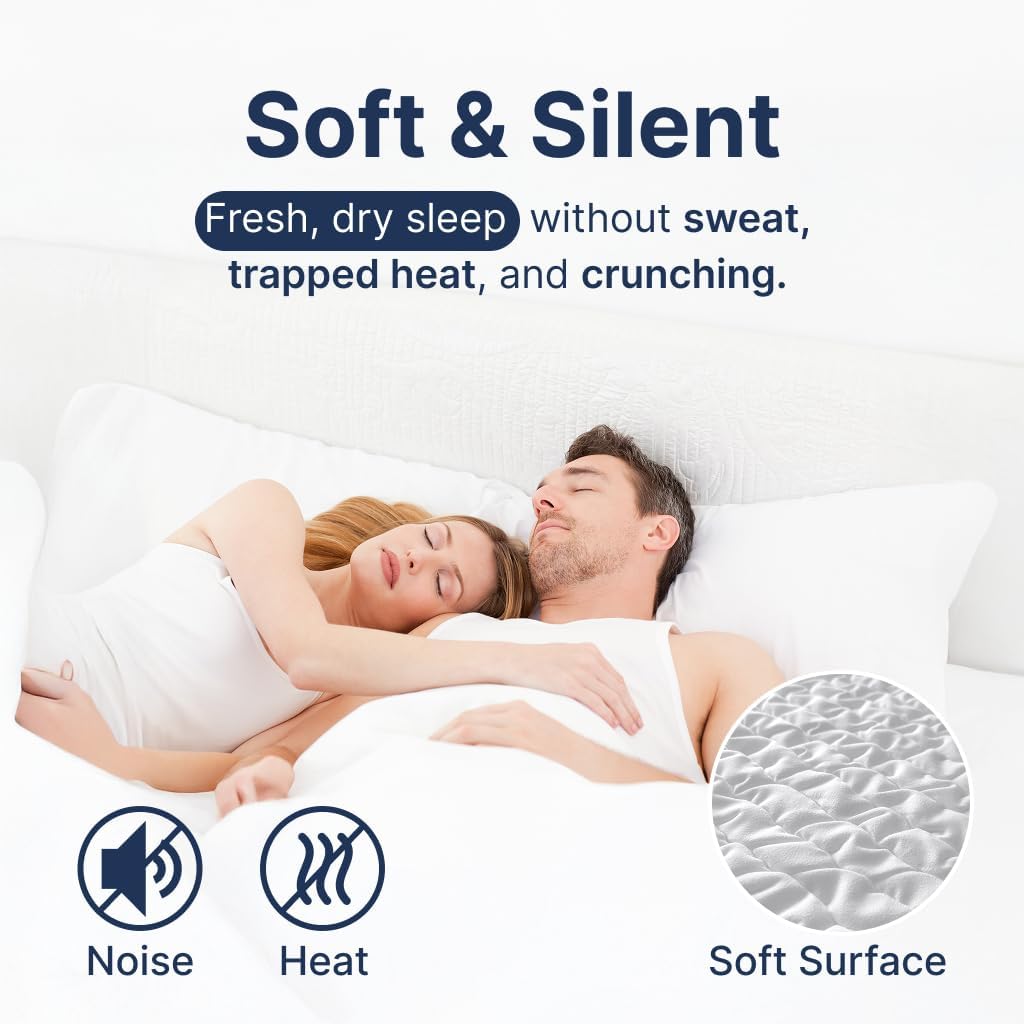 PAULATO BY GA.I.CO Twin Waterproof Mattress Protector – Mattress Cover for Twin Size Bed