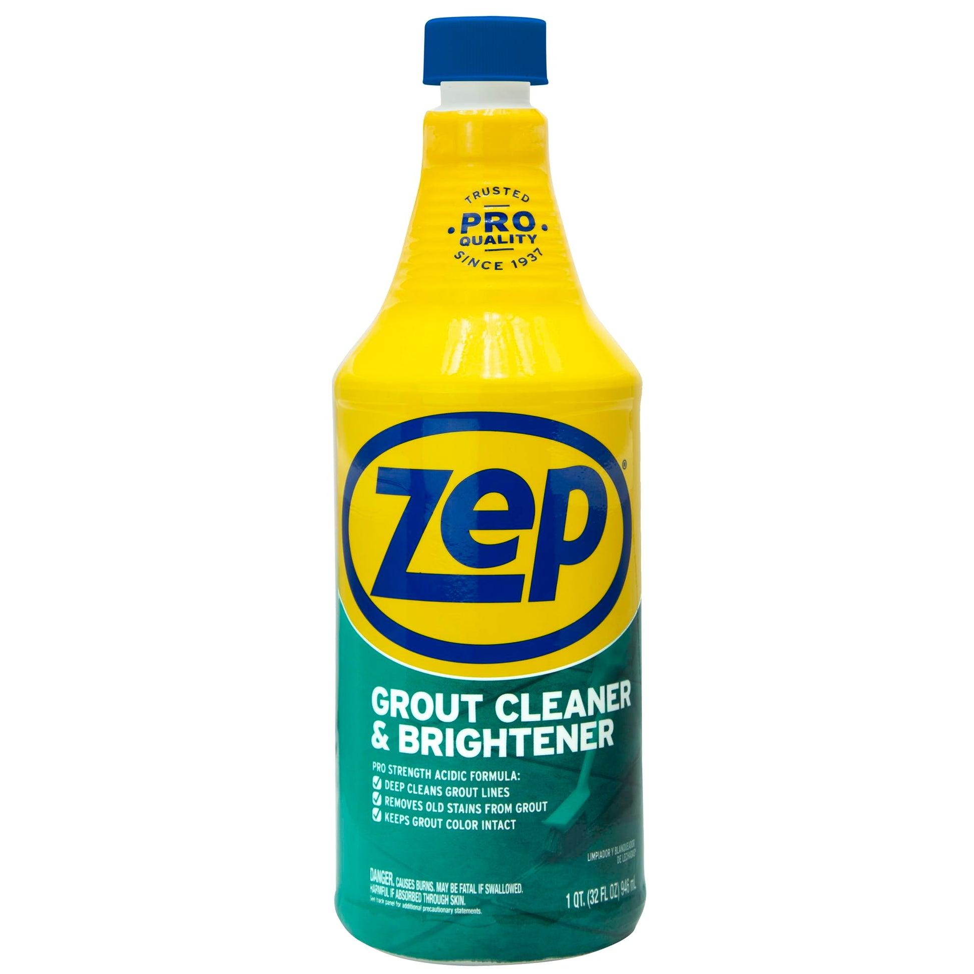 Zep Grout Cleaner and Brightener, 32 Ounce (1 Bottle), ZU104632