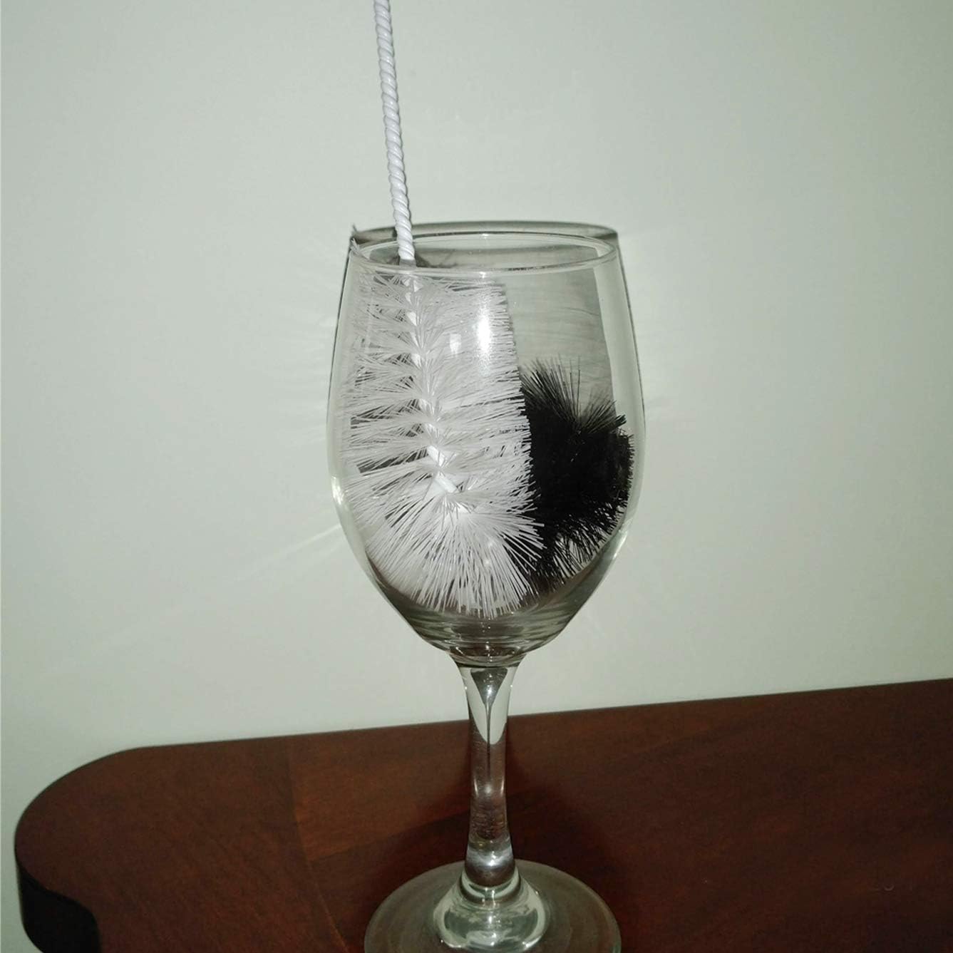 NewFerU Bottle Cleaning Brushes Long Handle Thin, Small Big Wire Cleaner Bendable Flexible for