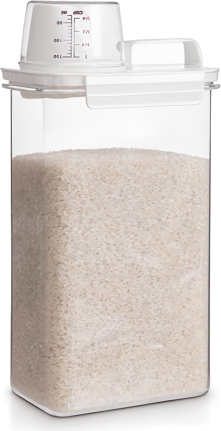 Rice Container, Rice Storage Container, 3-5 Lbs Tcereal Storage Container, Dog Food Storage