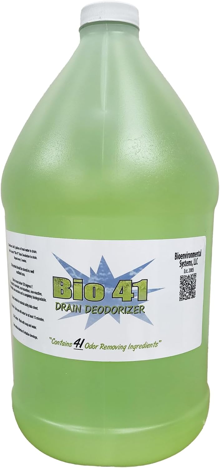 Drain Deodorizer- Odor Eliminator - Commercial Drain Deodorizer - Neutralizer Sewer Gas Smell