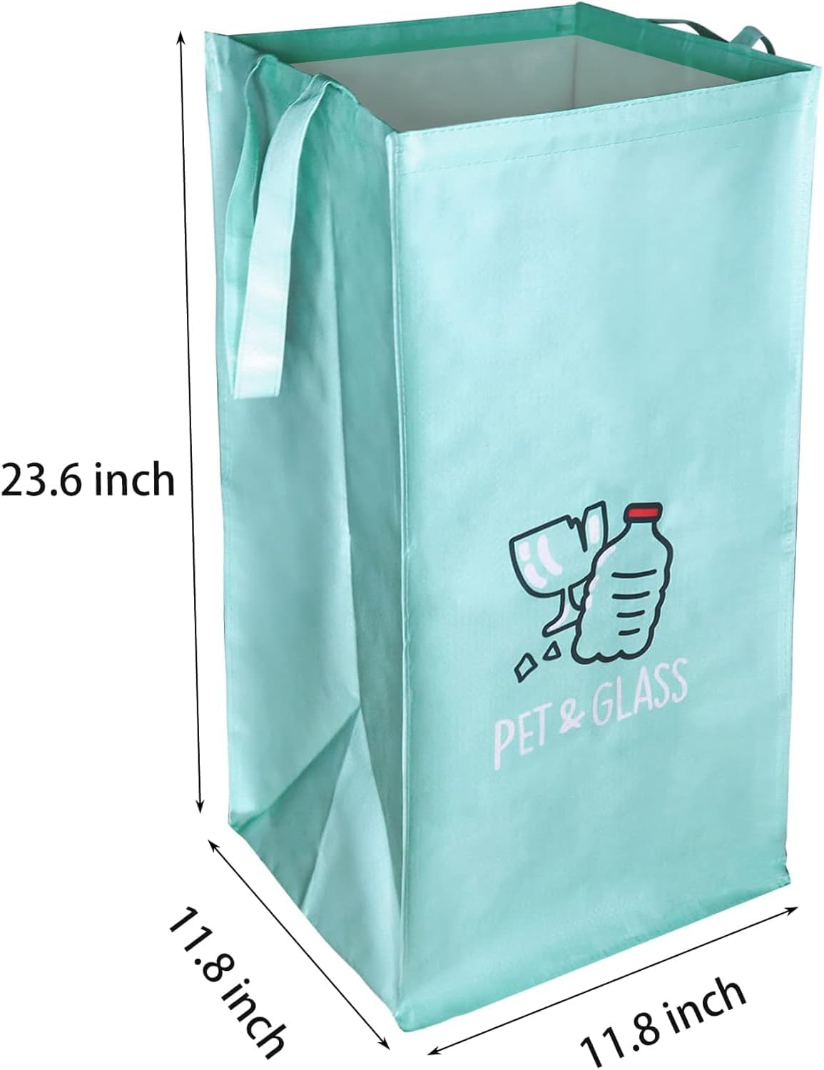 Recycling Bags,Separate Recycling Waste Bin Bags for Kitchen Home, Trash and Recycle Bin
