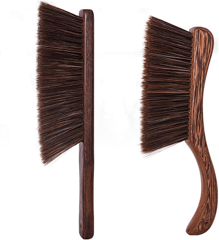 2PCS Hand Broom Cleaning Brushes-Soft Bristles Dusting Brush for Cleaning
