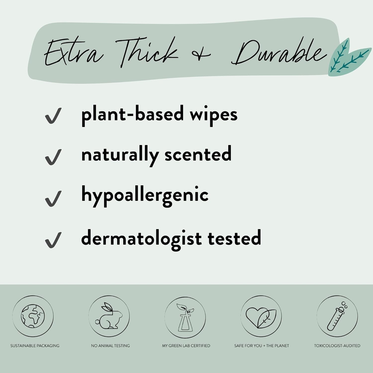 The Honest Company Hydrate and Cleanse Naturally Scented Wipes Cleansing Multi-Tasking Wipes 99%