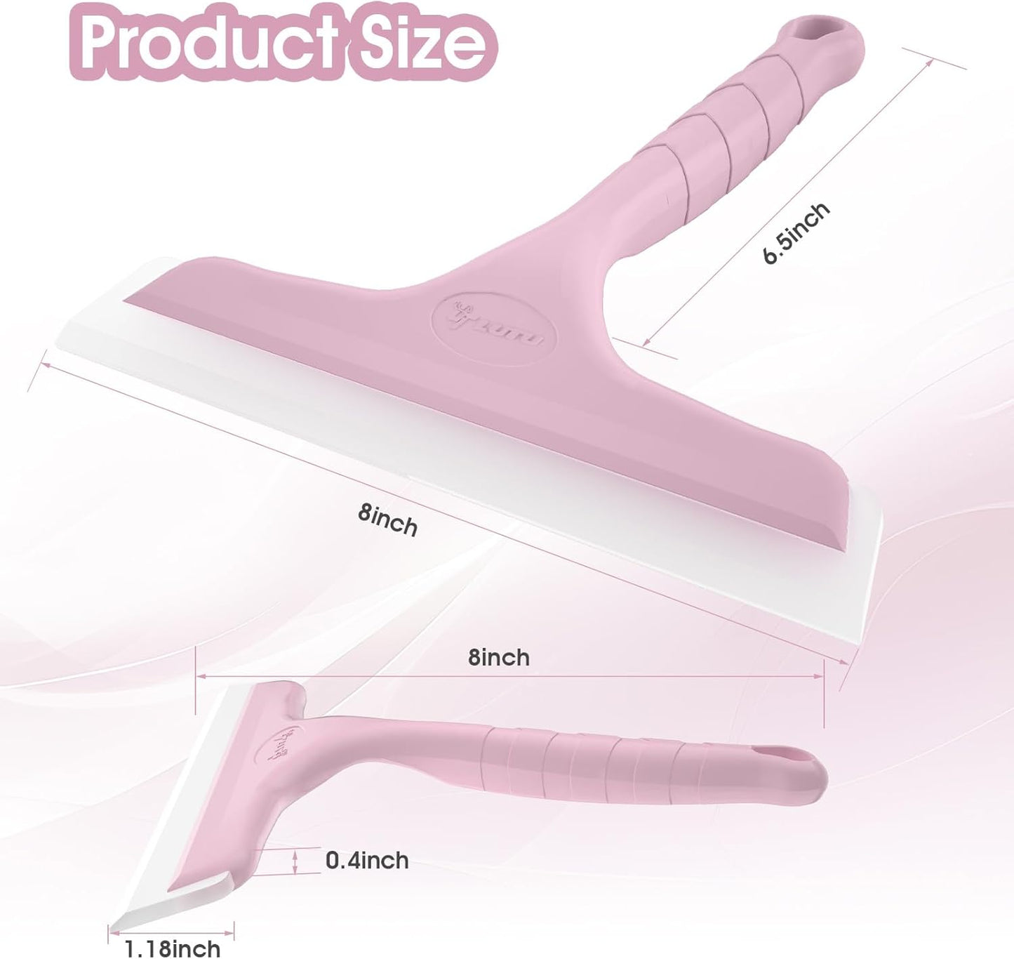 Shower Squeegee for Glass Doors, Bathroom Squeegee for Shower, Mini Window Squeegee, Home Bathroom