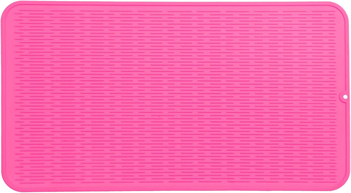 Silicone Dish Drying Mat for Multiple Usage,Easy clean,Eco-friendly,Heat-resistant Silicone Mat for