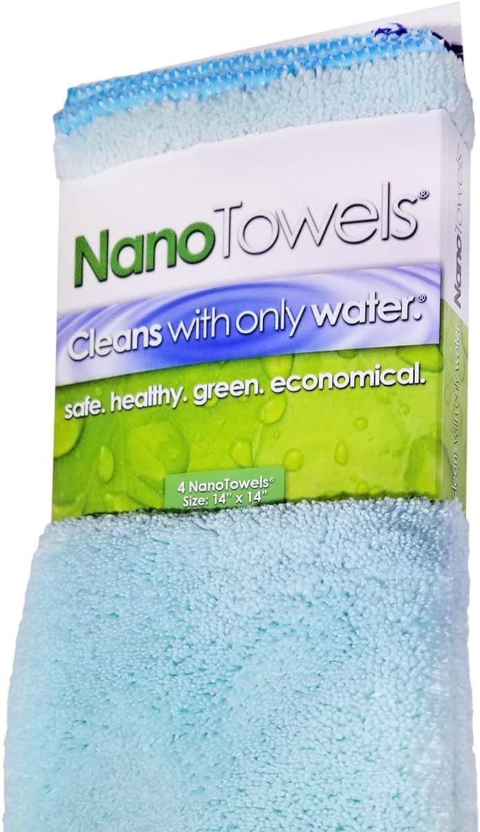 The Amazing Eco Cloth That Cleans Virtually Any Surface with Only Water. No More Paper Towels Or