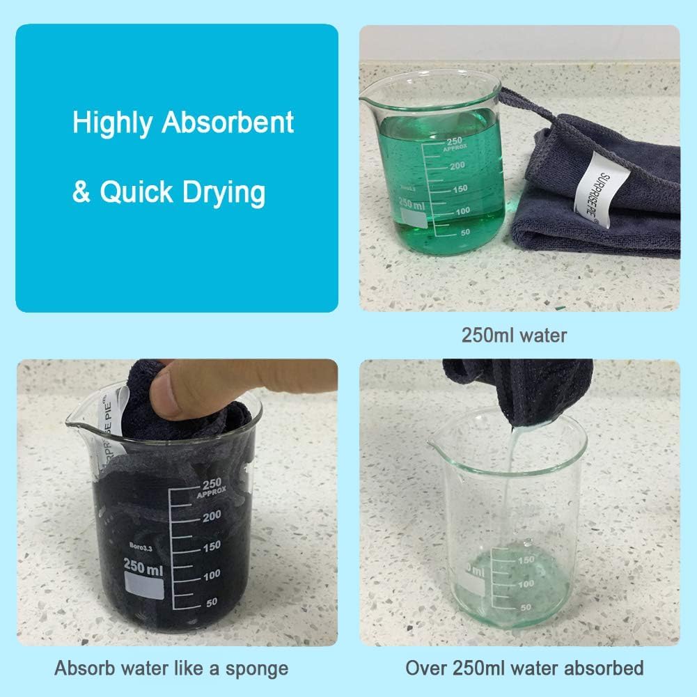 Microfiber Cleaning Cloth Ultra Absorbent & Soft Micro Fiber Cloth for Cleaning for House Kitchen