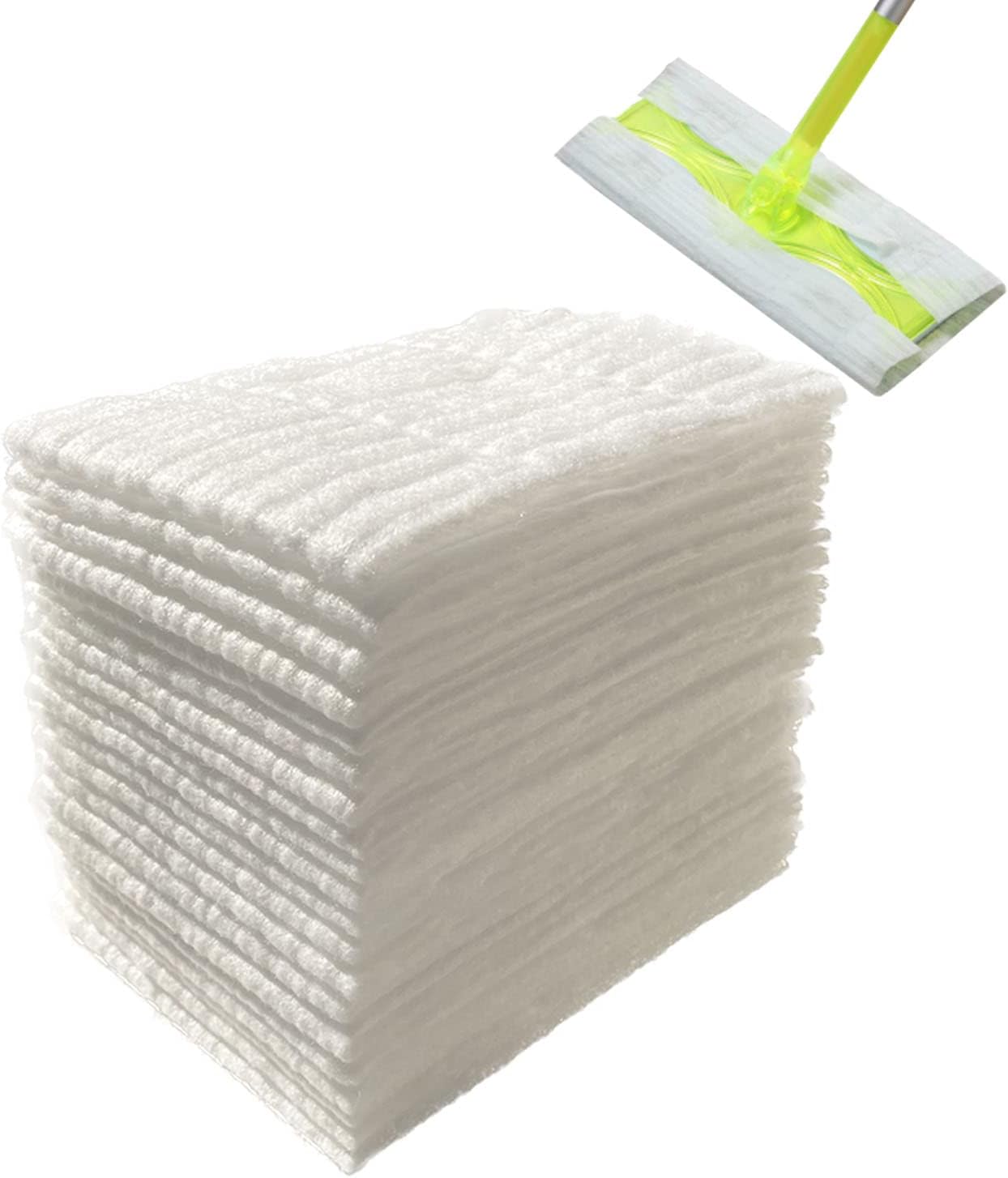 JEBBLAS Disposable Mop Cloth Dry Sweeping Pad for Floor Mop Sweeping Cloths Multi Surface Refills
