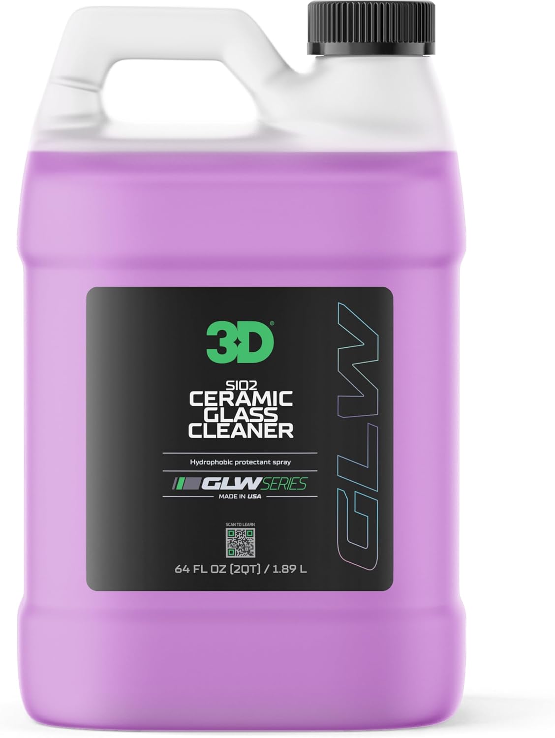 3D SiO2 Ceramic Glass Cleaner, GLW Series | Water & Rain Repellent | All-Weather Protective Ceramic