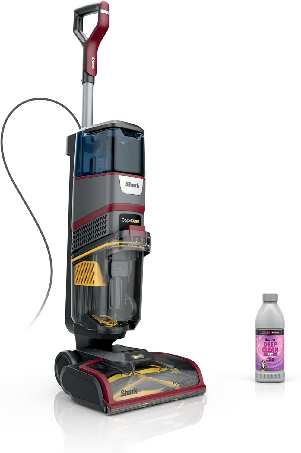 Shark CarpetXpert HairPro Upright Carpet Cleaner, Perfect for Pets, Lightweight & Powerful, Dirt