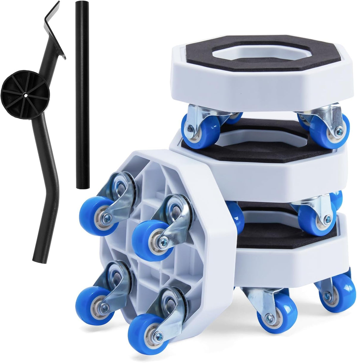 New Upgrade Furniture Sliders, Furniture Lift Heavy Duty Furniture Moving System with Roller Dolly