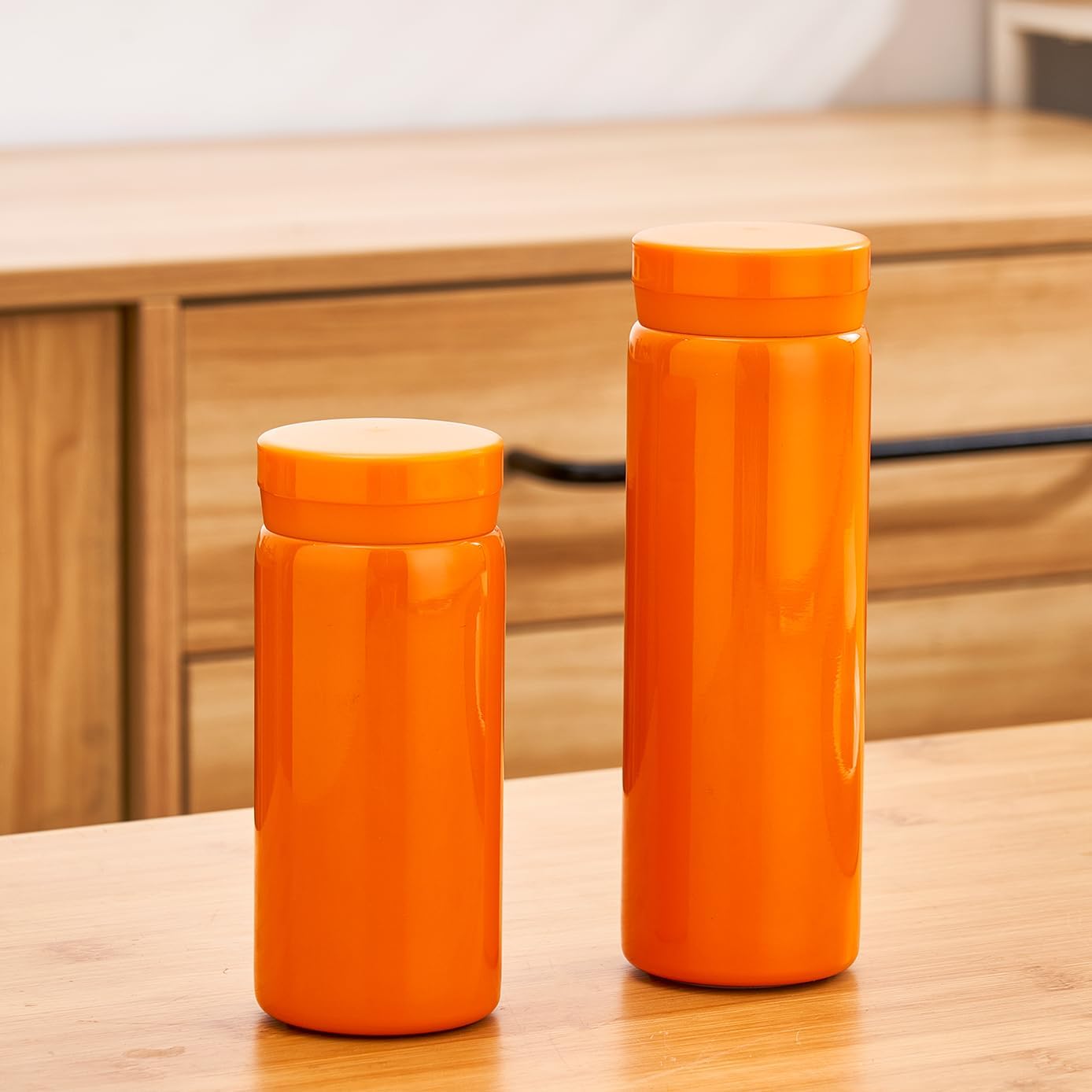 Mini Thermos Cute Water Bottle - 7 oz Tiny Insulated Vacuum 18/10 Stainless Steel Small Flask
