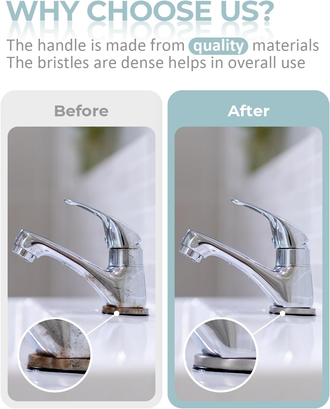 SXhyf Cleaning Brush - Hard Bristle Crevice Cleaning Brush, Multifunctional Gap Scrub Brush