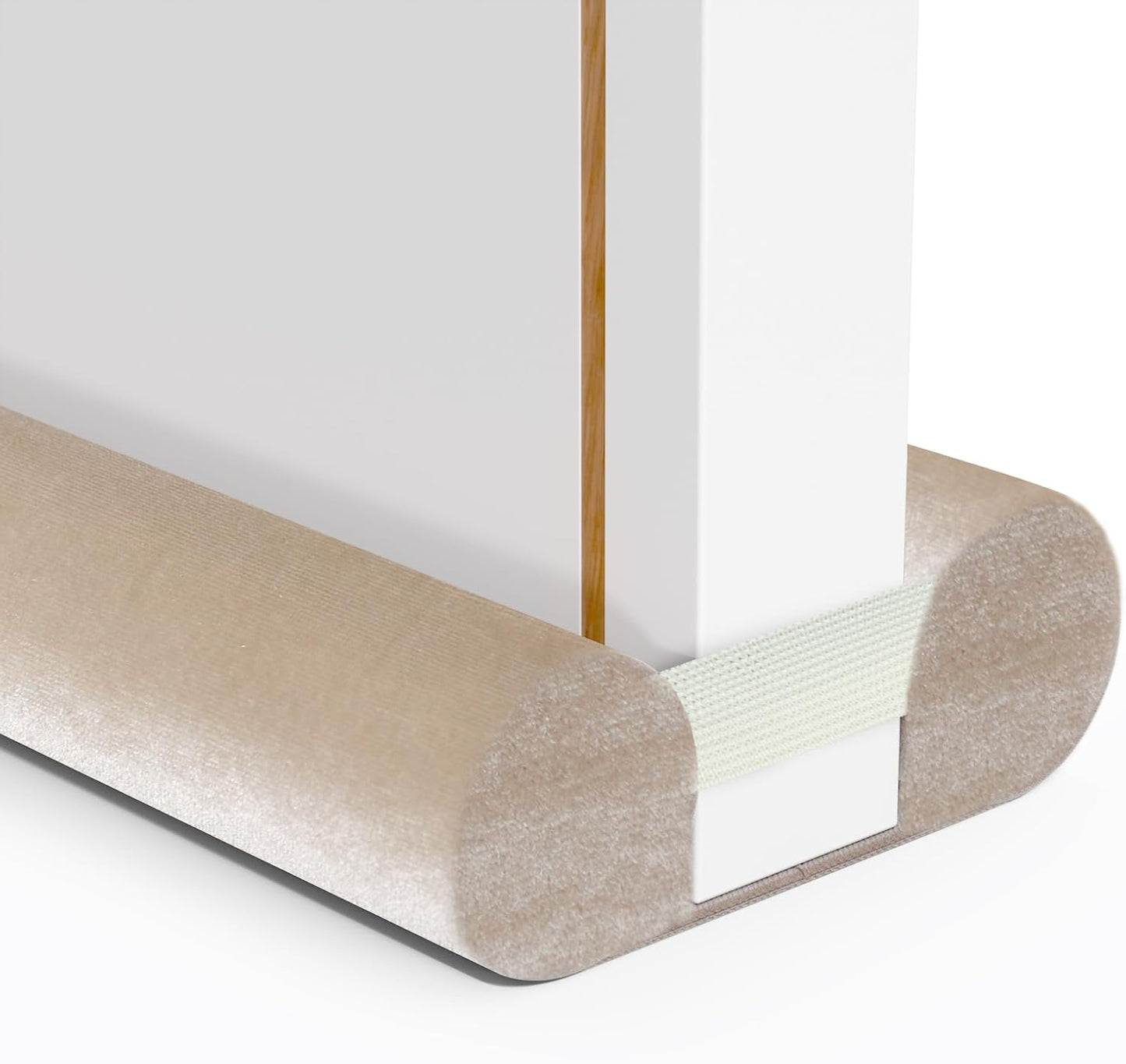 Upgraded Door Draft Stopper for Bottom of Door, Under Door Gap Filler for Big Gap, No Folding