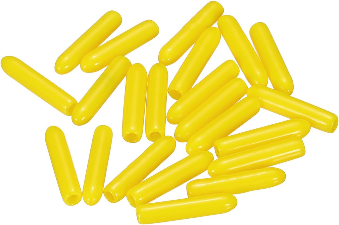 uxcell 20pcs Rubber End Caps 2mm ID Vinyl PVC Round Tube Bolt Cap Cover Screw Thread Protectors