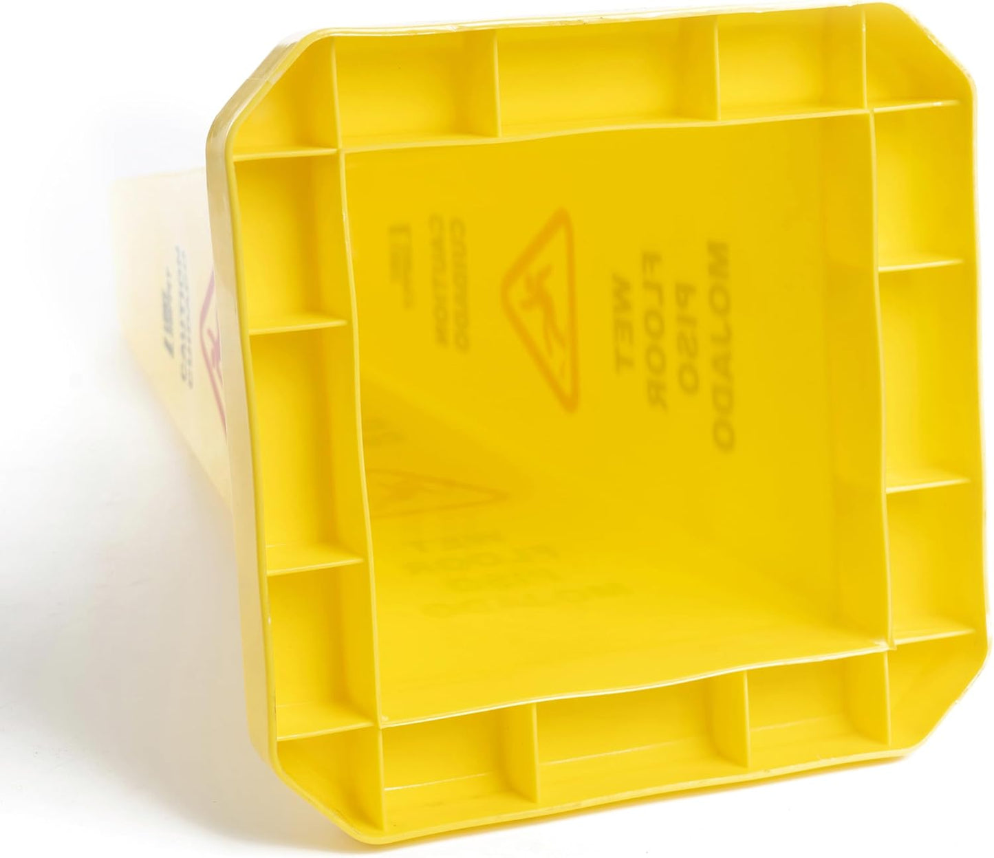 MATTHEW CLEANING 3 Packs 36” Caution Wet Floor Safety Cones for Indoors and Outdoors,Bright Yellow