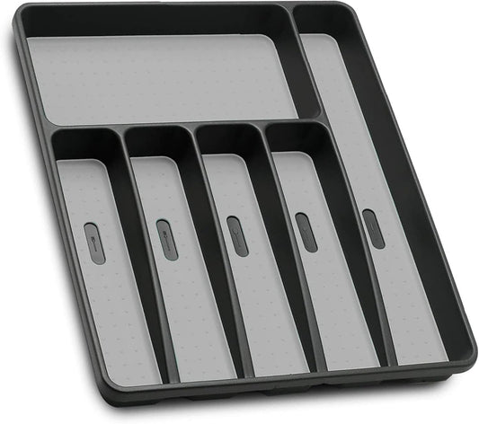 Silverware Organizer Utensil Organizer Holder Kitchen Drawer Organizer Plastic Silverware Tray for