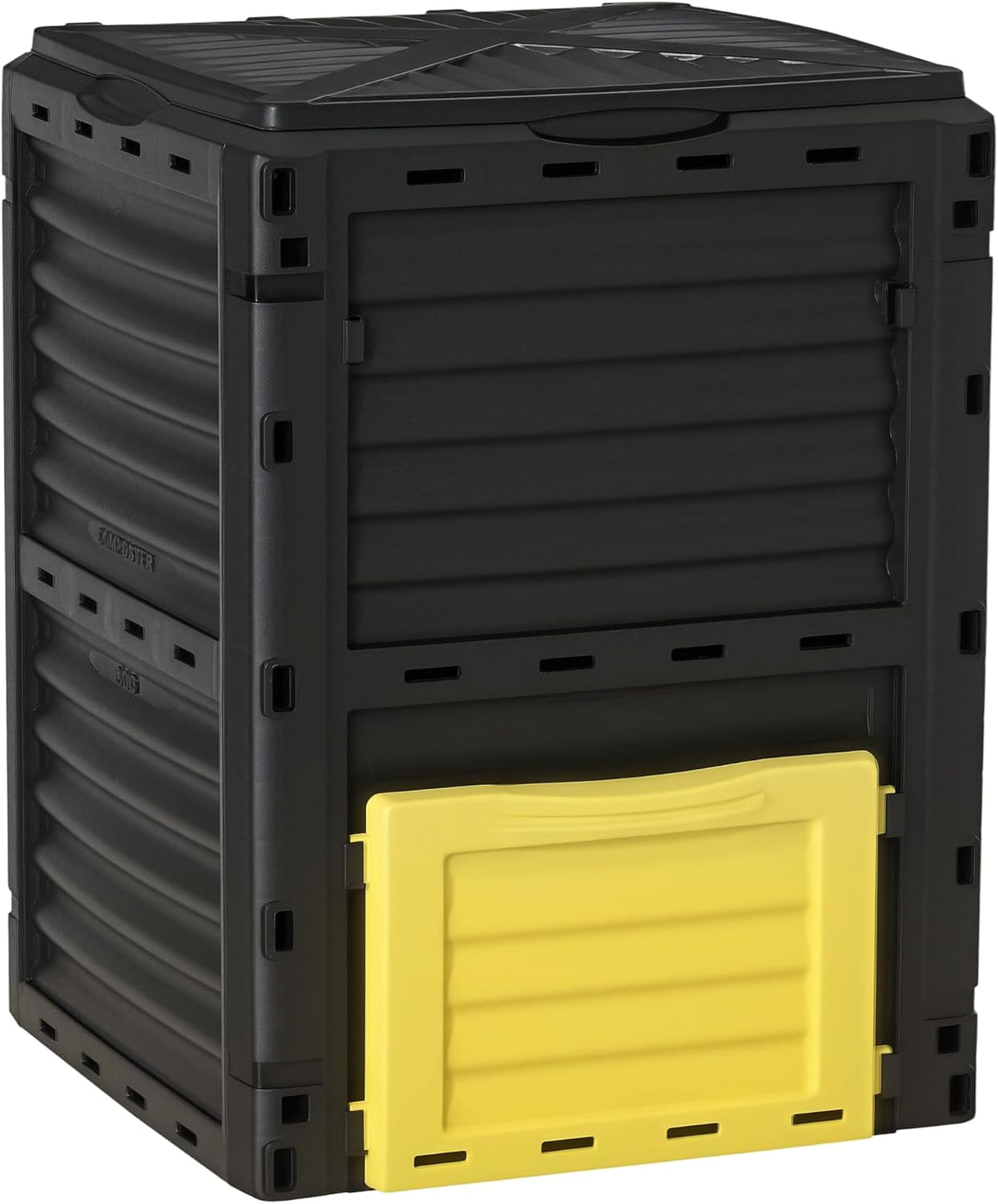 Outsunny Garden Compost Bin 80 Gallon Outdoor Large Capacity Composter Fast Create Fertile Soil