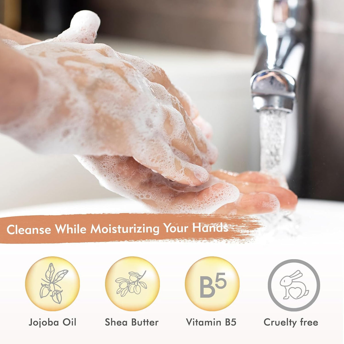 ROMIIE ZOI Liquid Hand Soap Refill Gift Set – 3 Pack (26 Fl Oz Each), Citrus Zest Scent