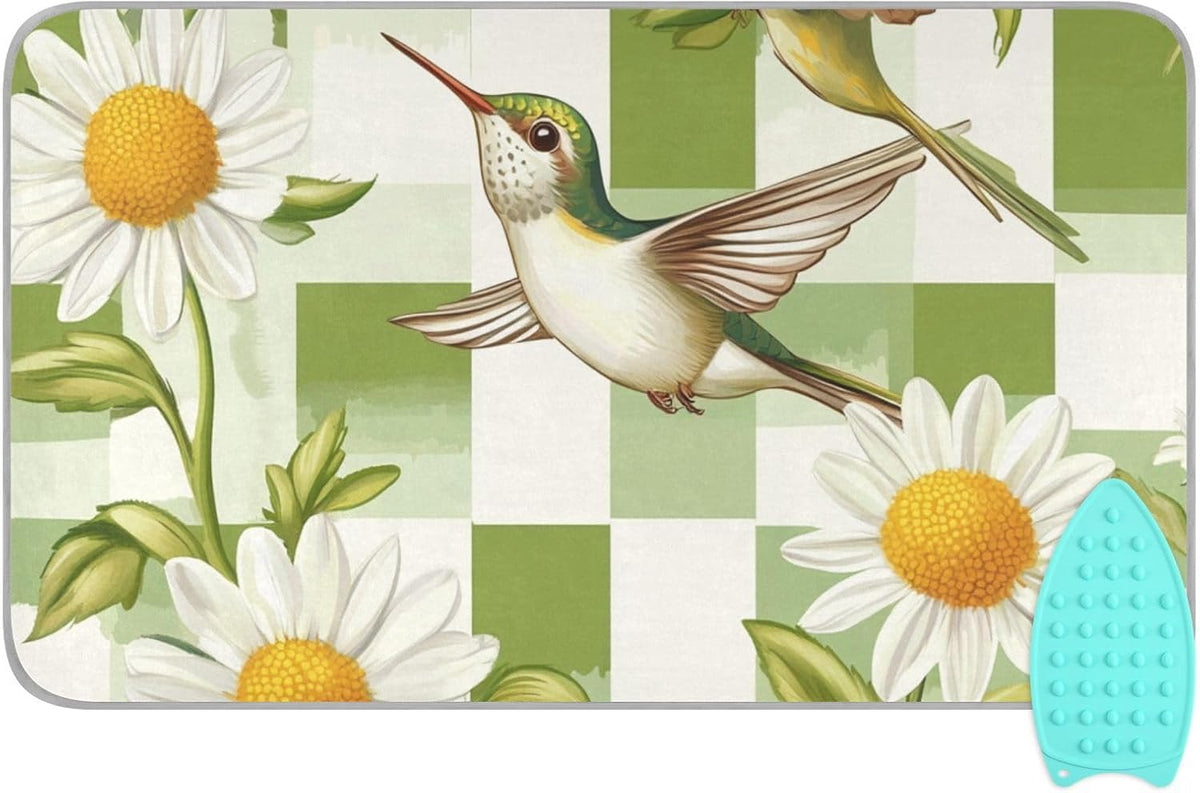 Ironing Mat Portable Ironing Pad Ironing Blanket for Table Top Heat Resistance Double-Side Using