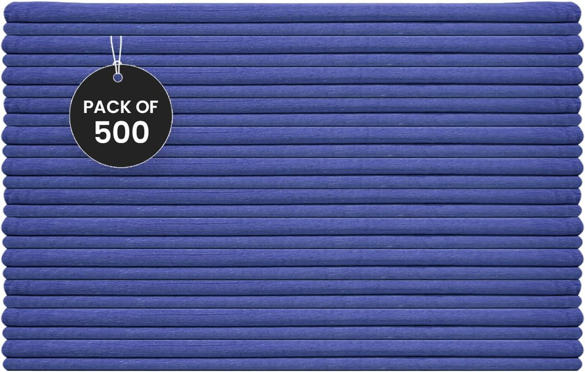 Shop Towels (Blue, 500-Pack) - Bulk Cleaning Towel in a Bag, Mechanic Cotton Wipes for Car