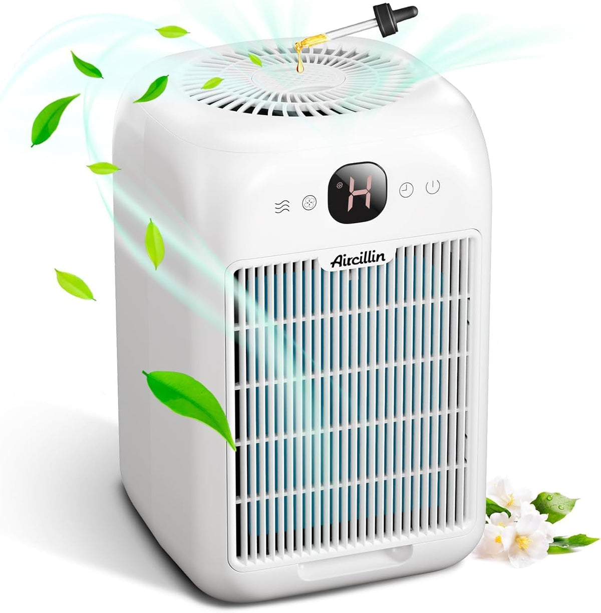 Air Purifiers for Home Bedroom Up to 908 Sq Ft, Air Purifiers with HEPA Filter Aromatherapy,Turbo