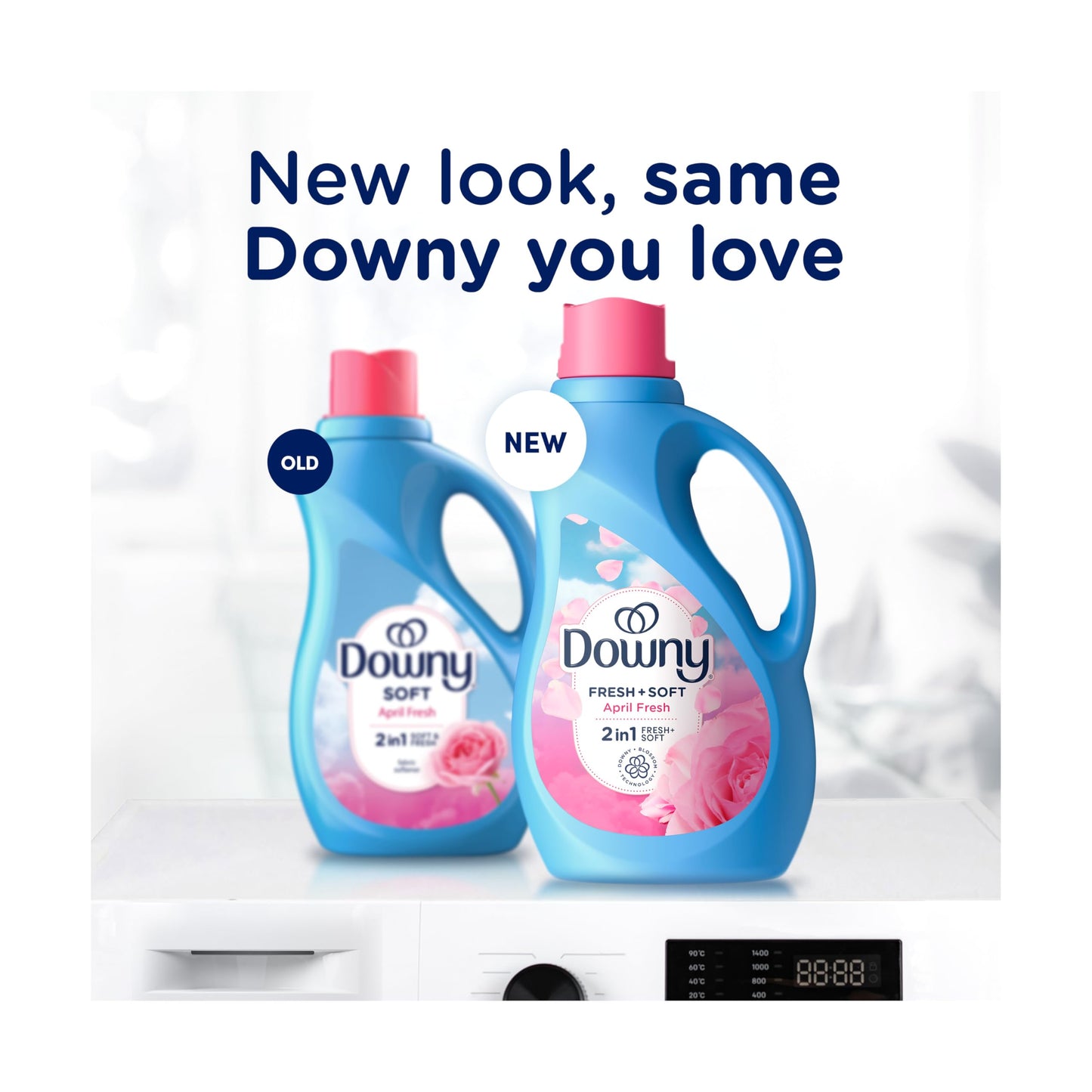 Downy Fabric Softener Liquid, April Fresh Scent, 111 fl oz, 150 Loads