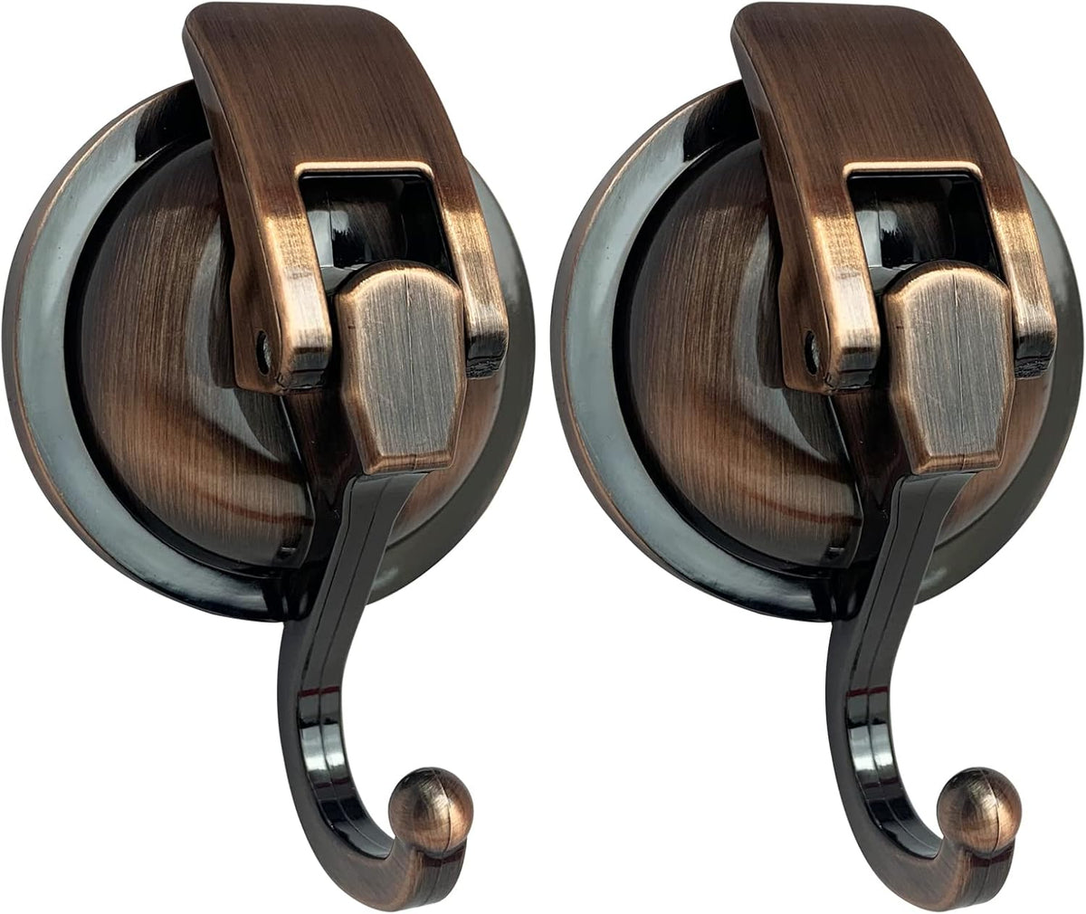Heavy Duty Vacuum Suction Shower Hooks, Glass Suction Cup, for Bathroom Robe and Garland Decoration