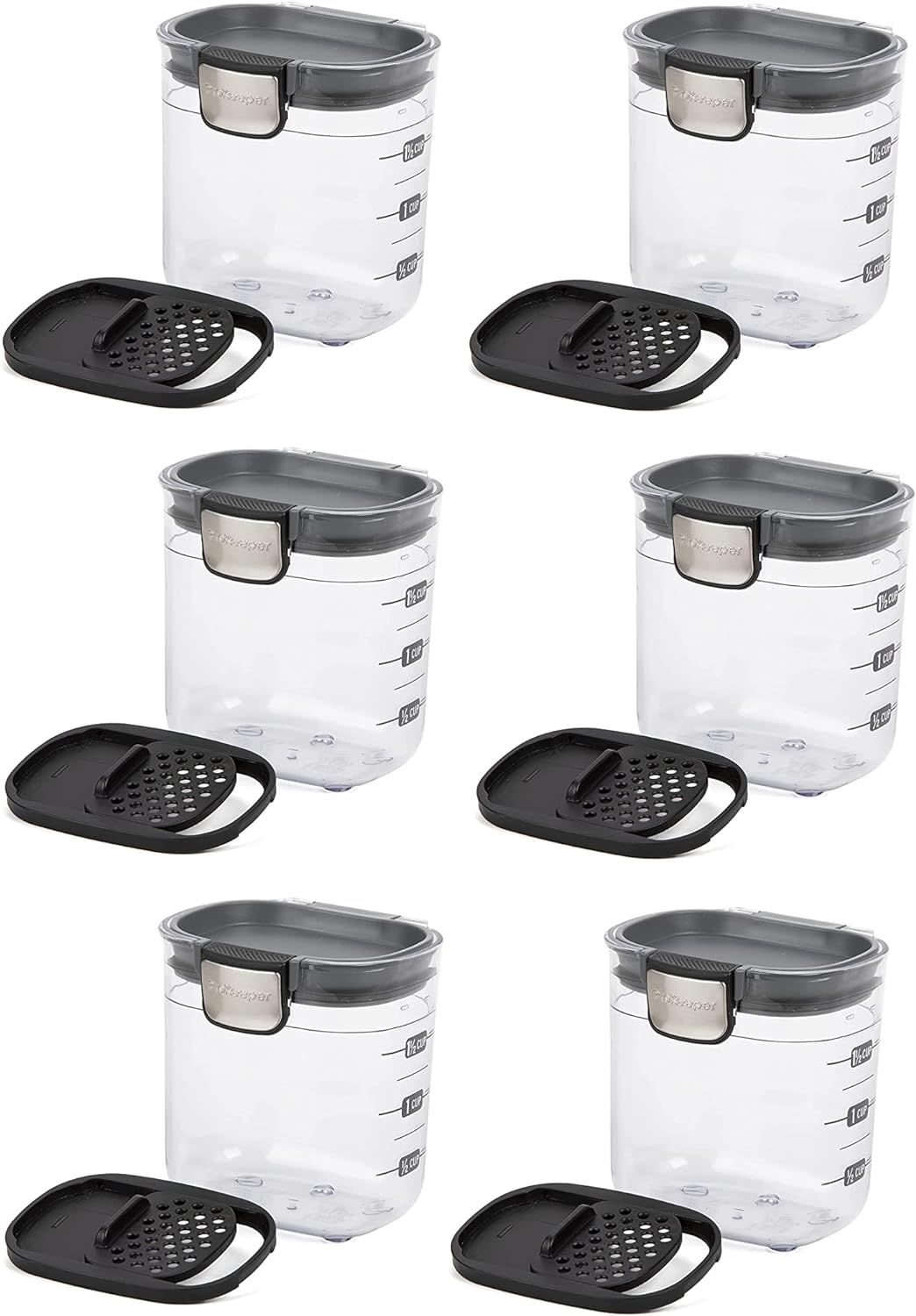 Progressive PKS-401 1.5 Cup Mini Prokeeper+ Airtight Silicone Seal Storage Container Great For